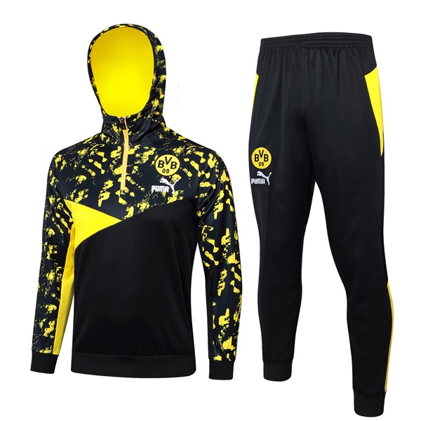 Chandal Con Capucha Borussia Dortmund 2024-25 Amarillo Negro